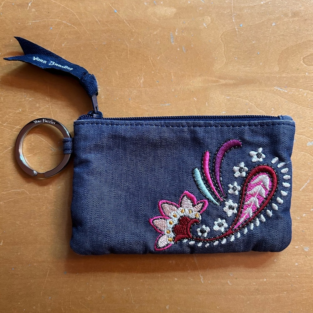 Vera Bradley Embroidered Pouch
